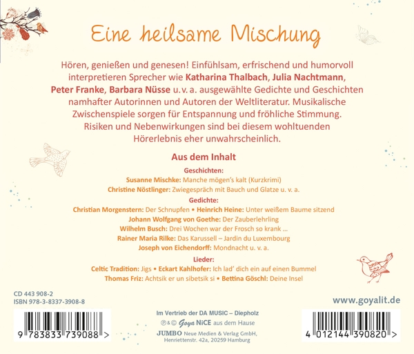 VARIOUS - Gute Besserung. Geschichten, Lieder und Gedichte  - (CD)