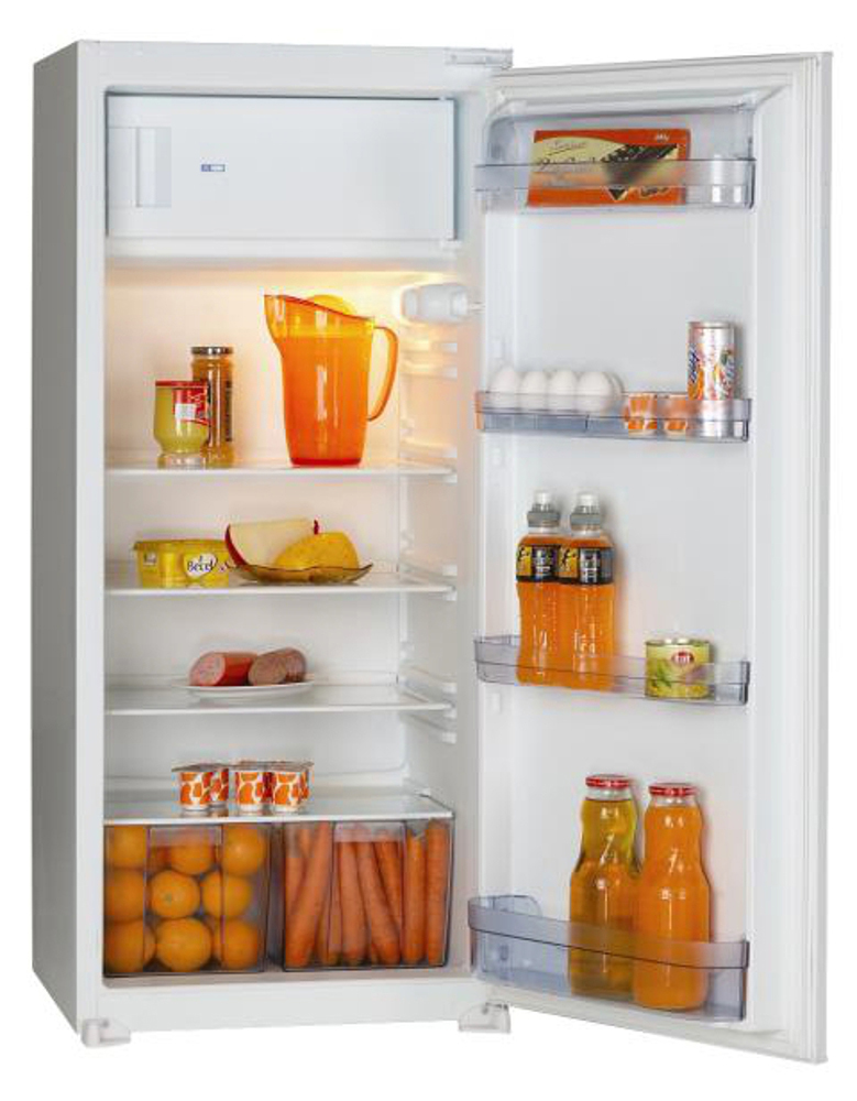 RESPEKTA KS 122.4 A++ Kühlschrank (187 l, E, 1225 mm hoch, Weiß)