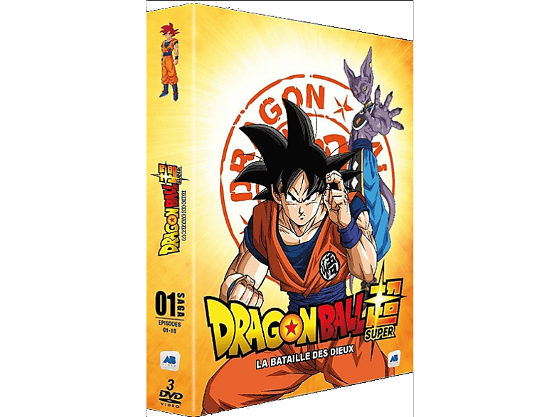 Coffret Dragon Ball Super Vol. 1 : La bataille des dieux, ép 1 à 18 - DVD
