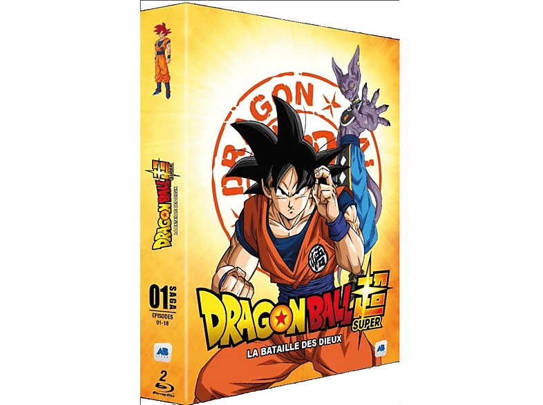 Coffret Dragon Ball Super Vol. 1 : La bataille des dieux, ép 1 à 18 - Blu-ray