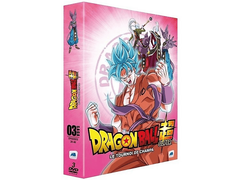 Coffret Dragon Ball Super Vol. 3 : Le tournoi de Champa, ép 28 à 46 - DVD