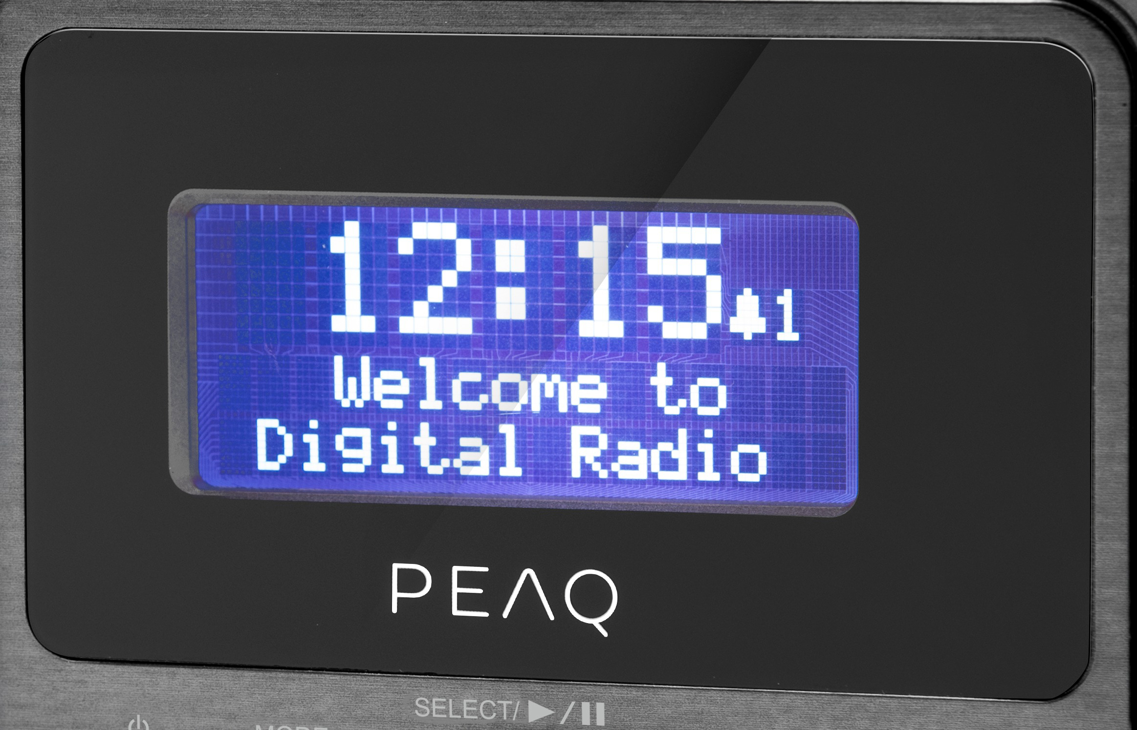 PEAQ PDR160BT-B Radio, DAB+, FM, DAB+, FM, Bluetooth, Schwarz/Grau