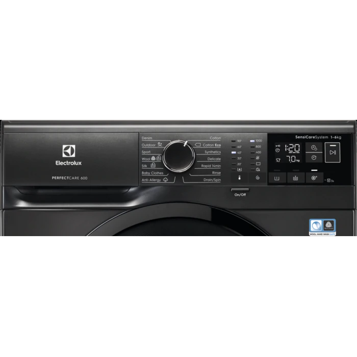 ELECTROLUX EW6S406BX Keskeny elöltöltős mosógép, 6 kg, 1000 f/p., LED kijelző, TimeManager