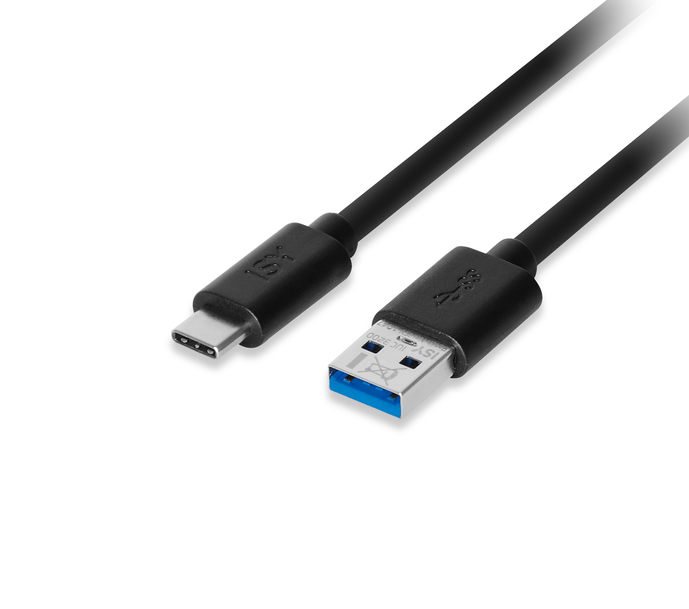 ISY 3.0 USB-C m, 2 Datenkabel, Schwarz Datenkabel/Ladekabel, IUC-3200