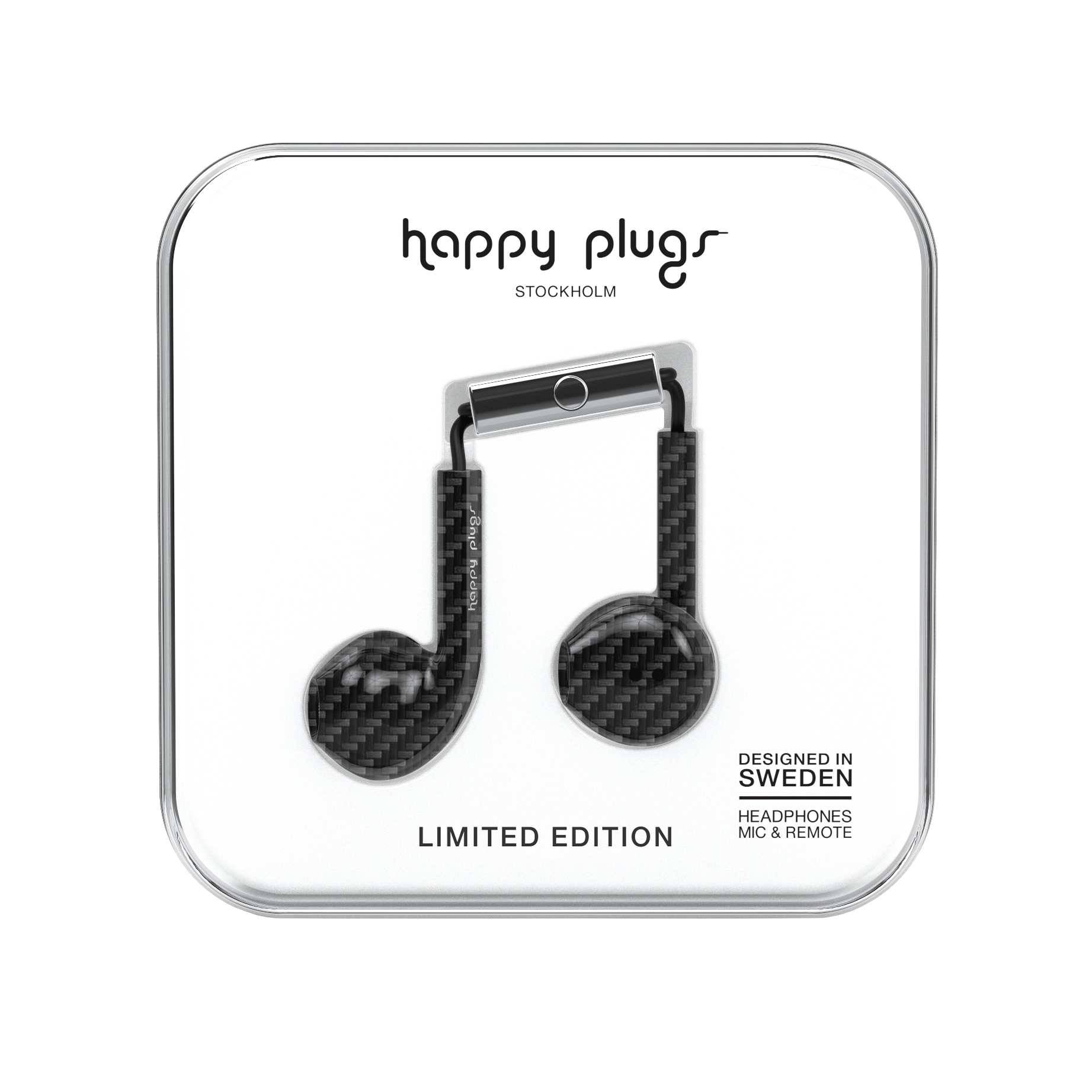 Happy Plugs Earbud Plus Carbon Fiber