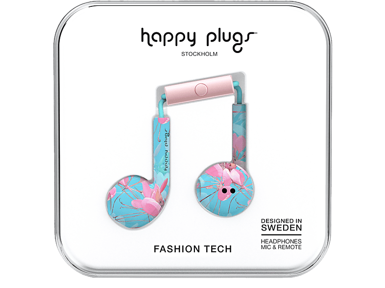 Happy Plugs Earbud Plus Botanica Exotica