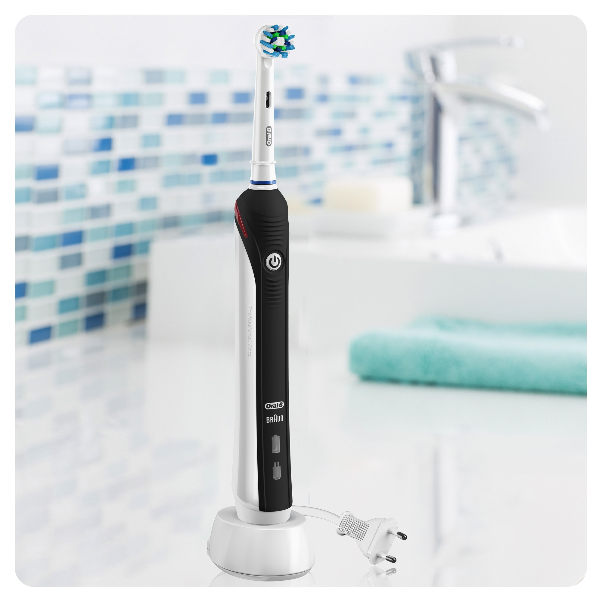 ORAL-B Pro 2950 Duo Zwart & Roze Elektrische Tandenborstel