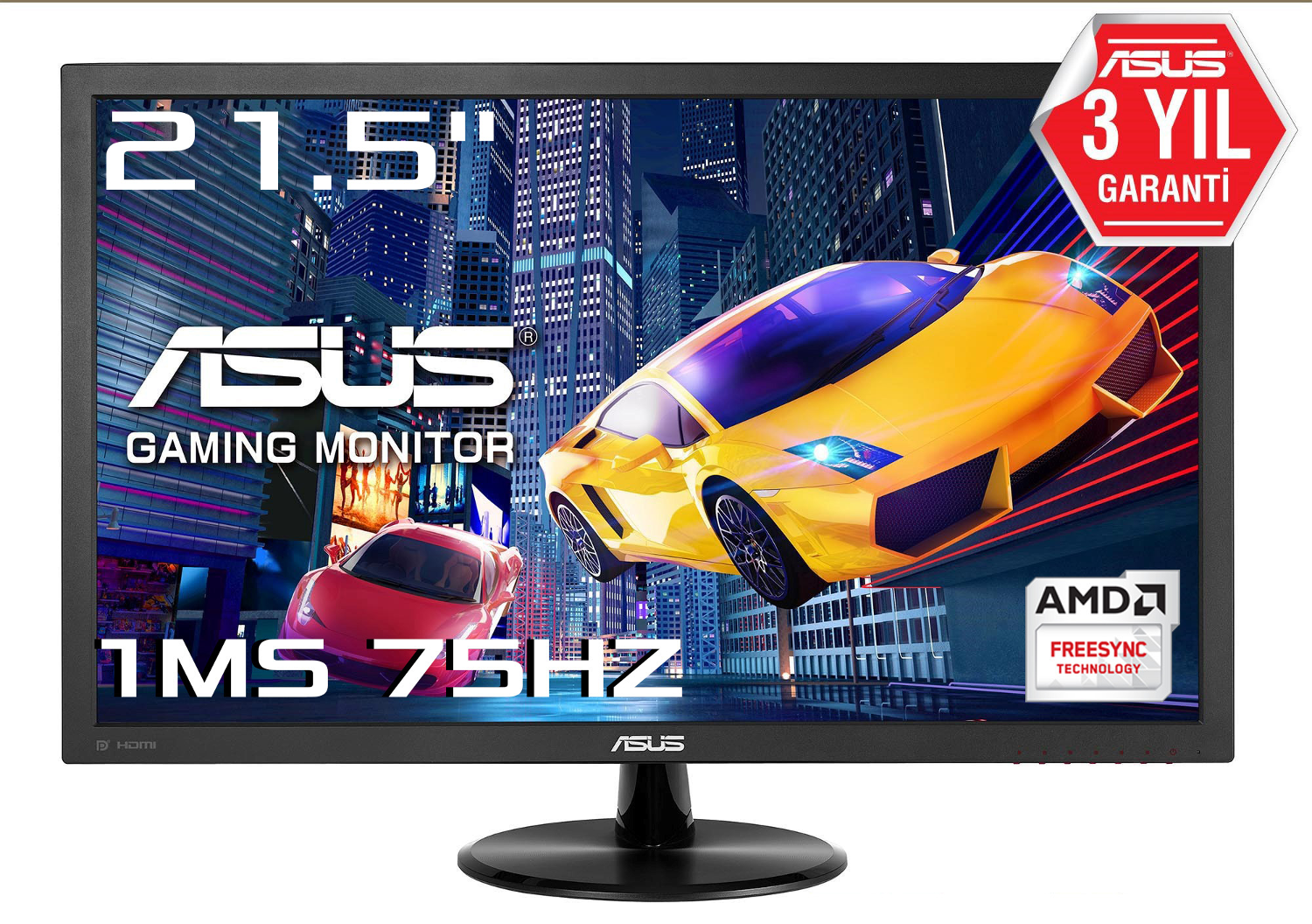 ASUS VP228QG 21.5" 1ms Monitör Siyah
