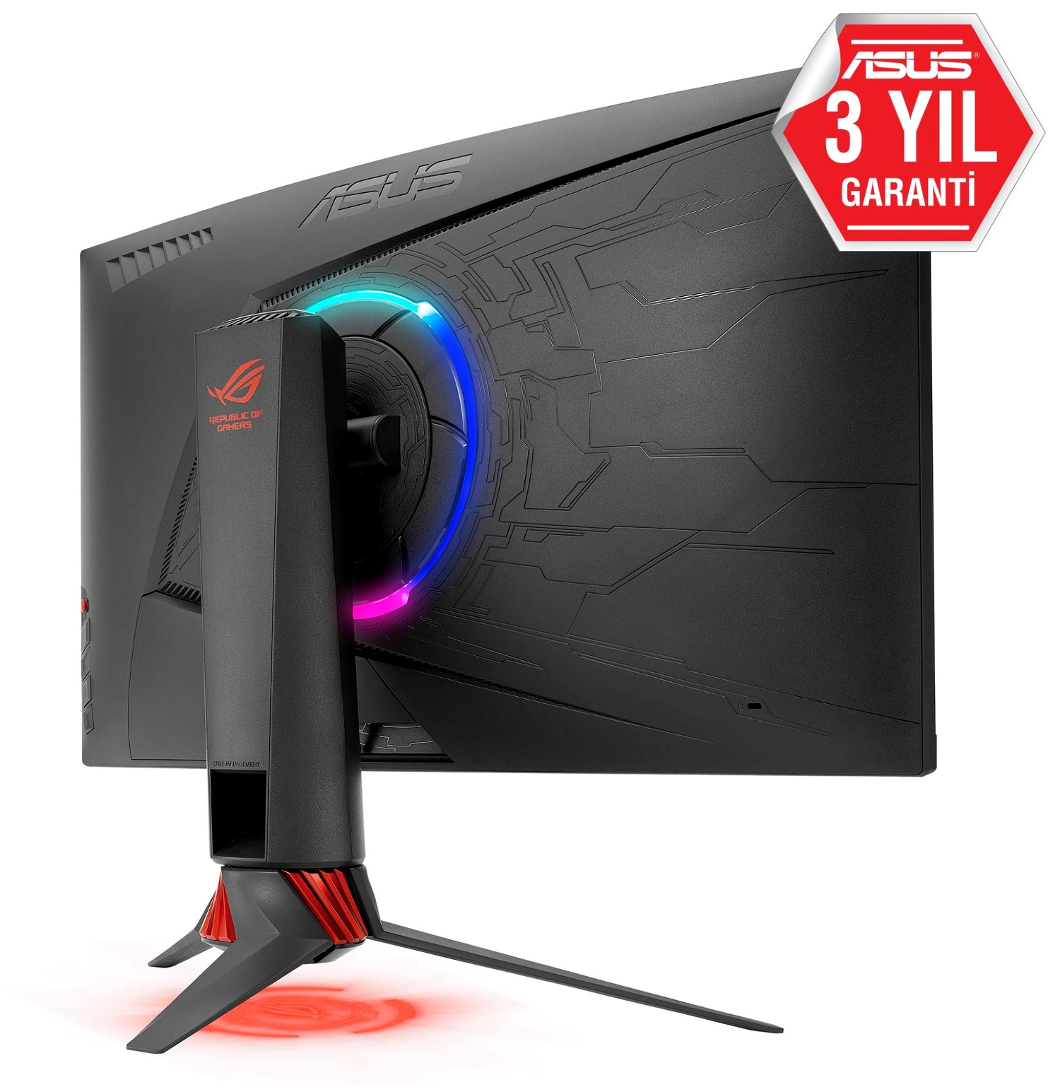 ASUS XG27VQ-WLED/VA-27"-144Hz-4ms Curved 1800R Monitör Siyah
