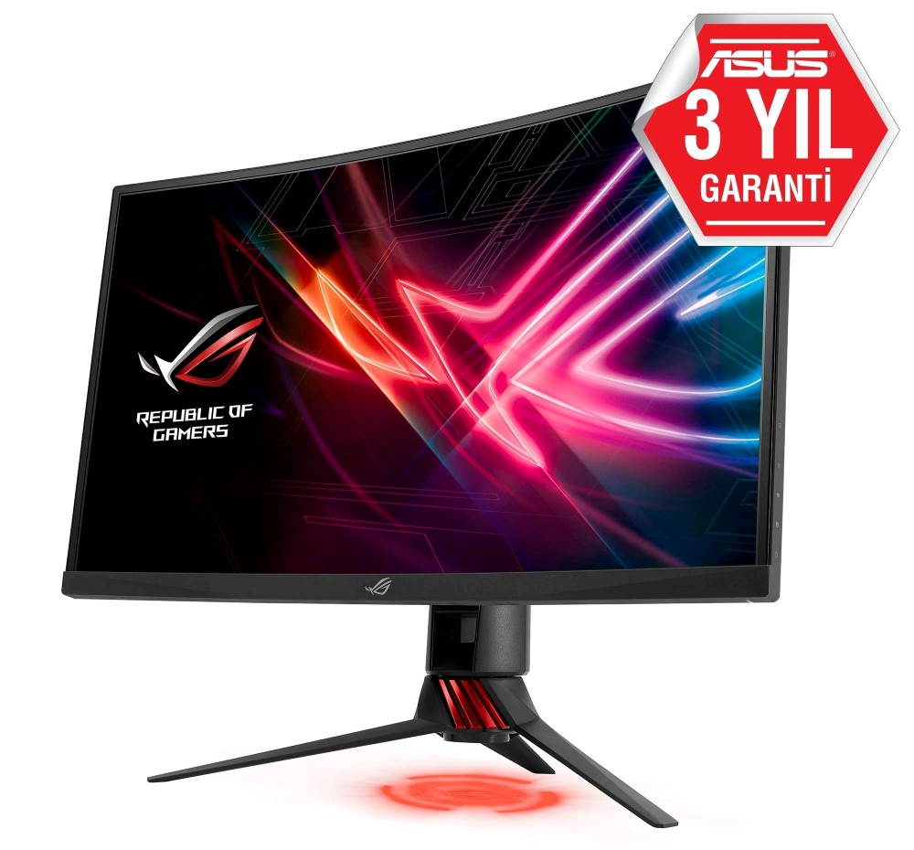ASUS XG27VQ-WLED/VA-27"-144Hz-4ms Curved 1800R Monitör Siyah
