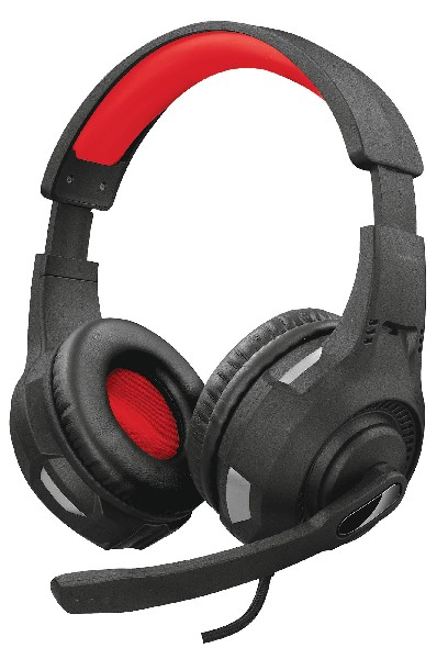 Auriculares gaming - Trust GXT307 Ravu, Control de volumen, 2 m, Micrófono