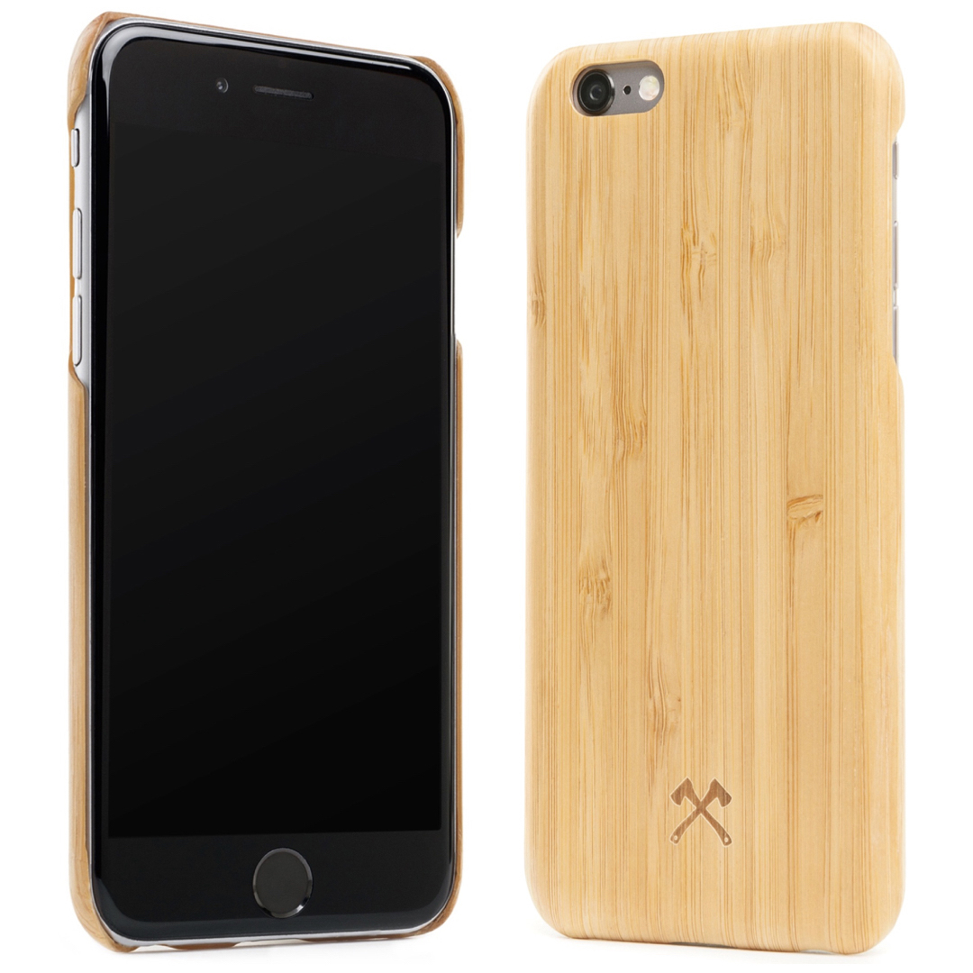 X, WOODCESSORIES Backcover, Bambus ECOCASE Apple, SLIMCASE, iPhone