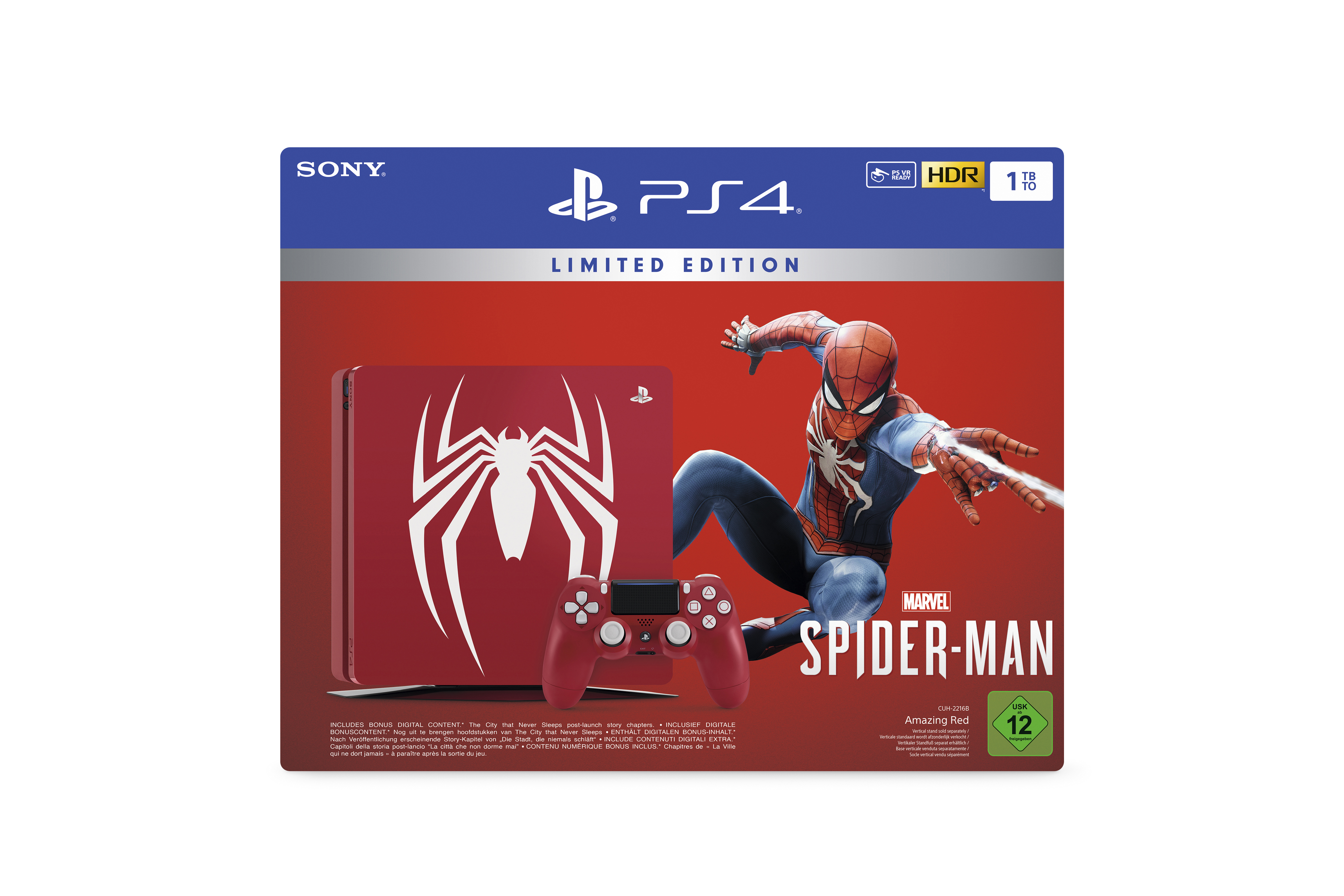SONY PlayStation 4 1TB Marvel's Spider-Man