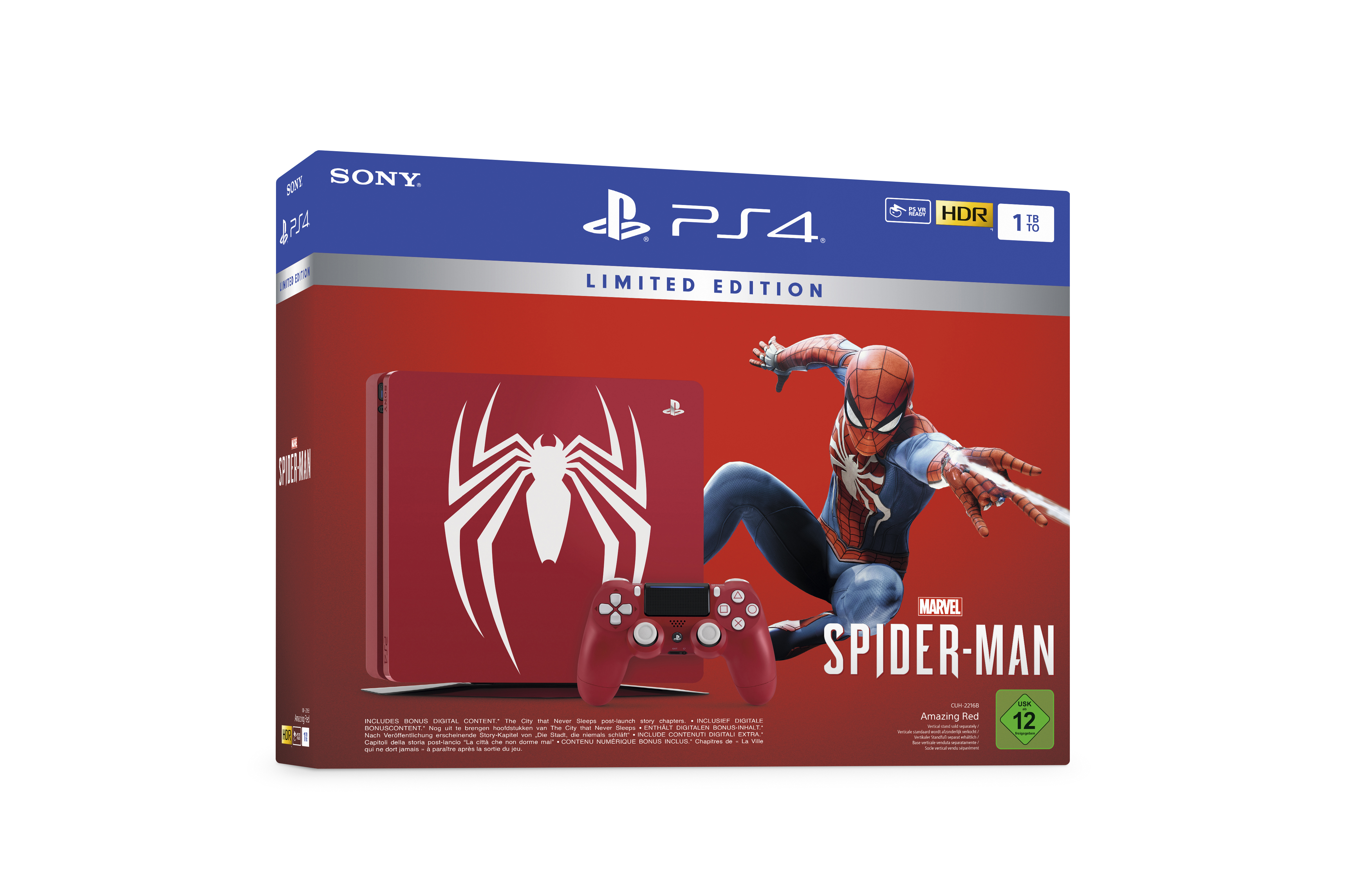 SONY PlayStation 4 1TB Marvel's Spider-Man