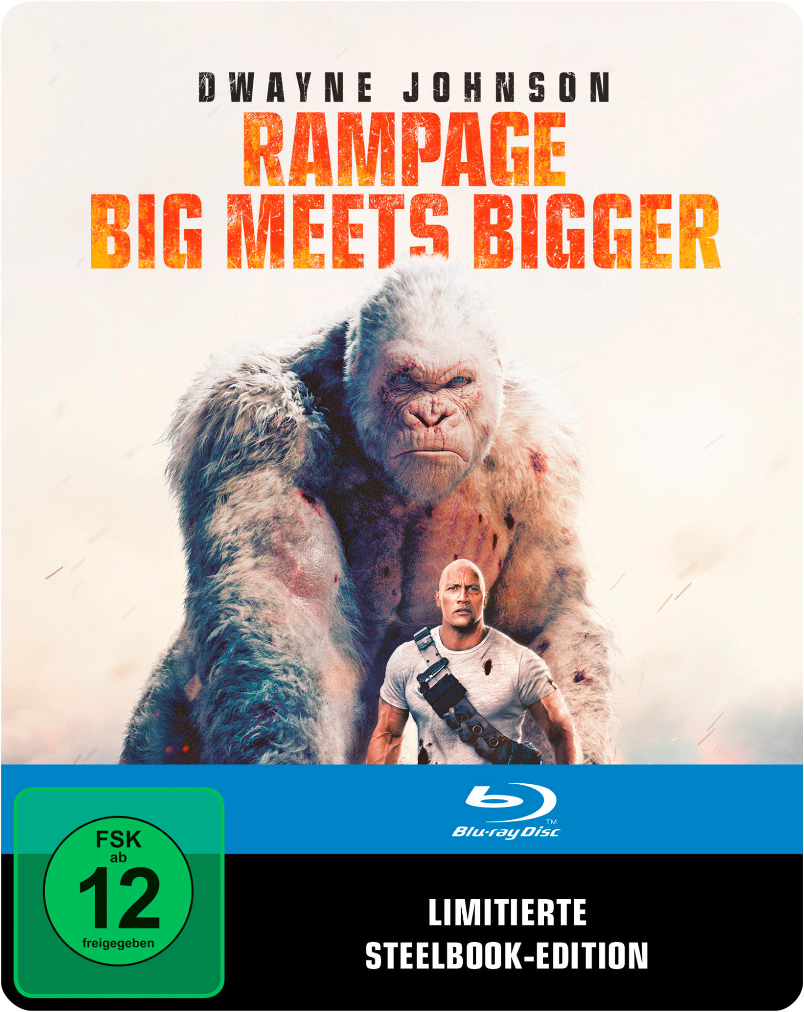 Rampage: Big Meets Bigger (SteelBook®) Blu-ray