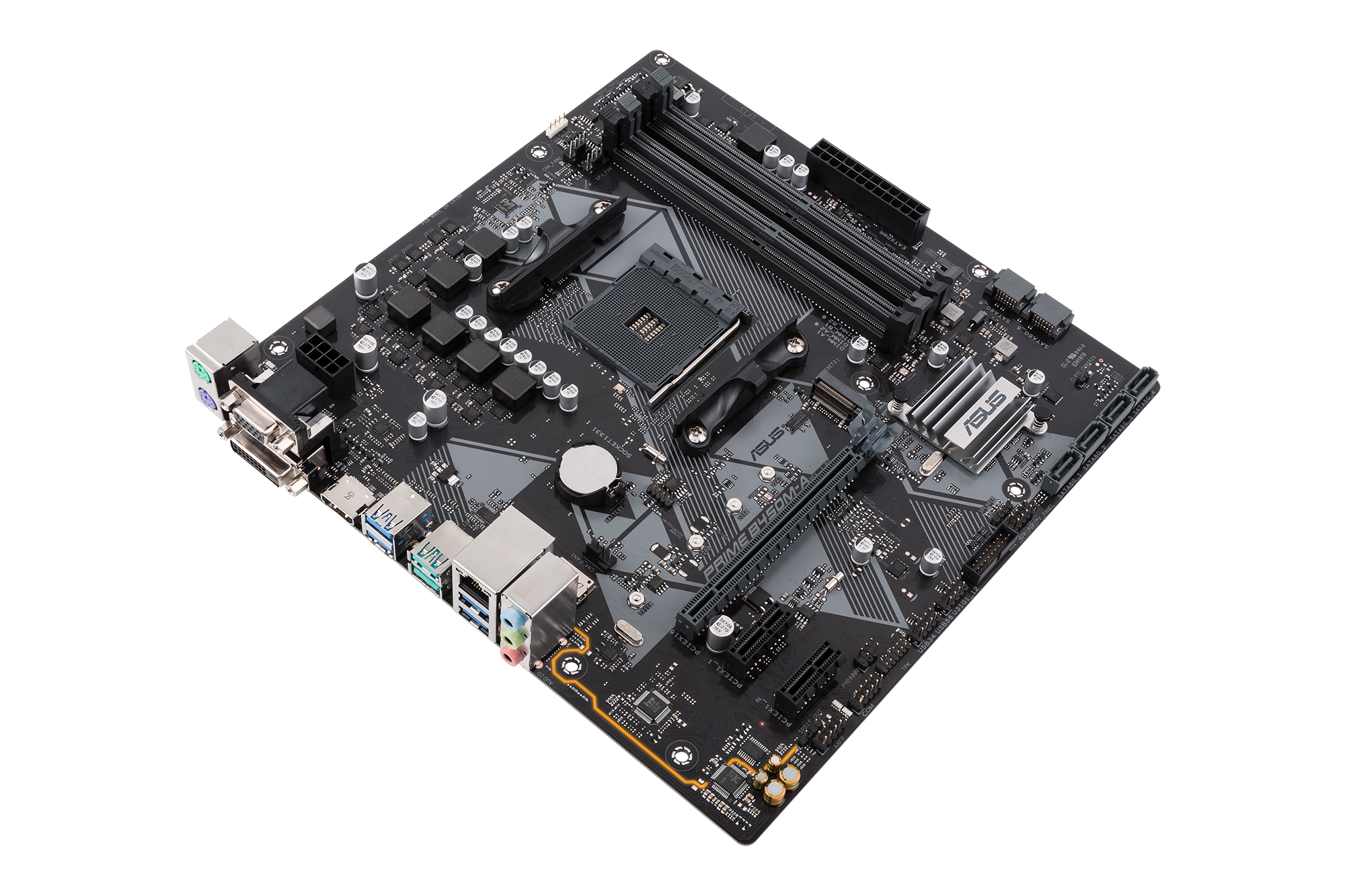ASUS Prime B450-A Mainboard Schwarz