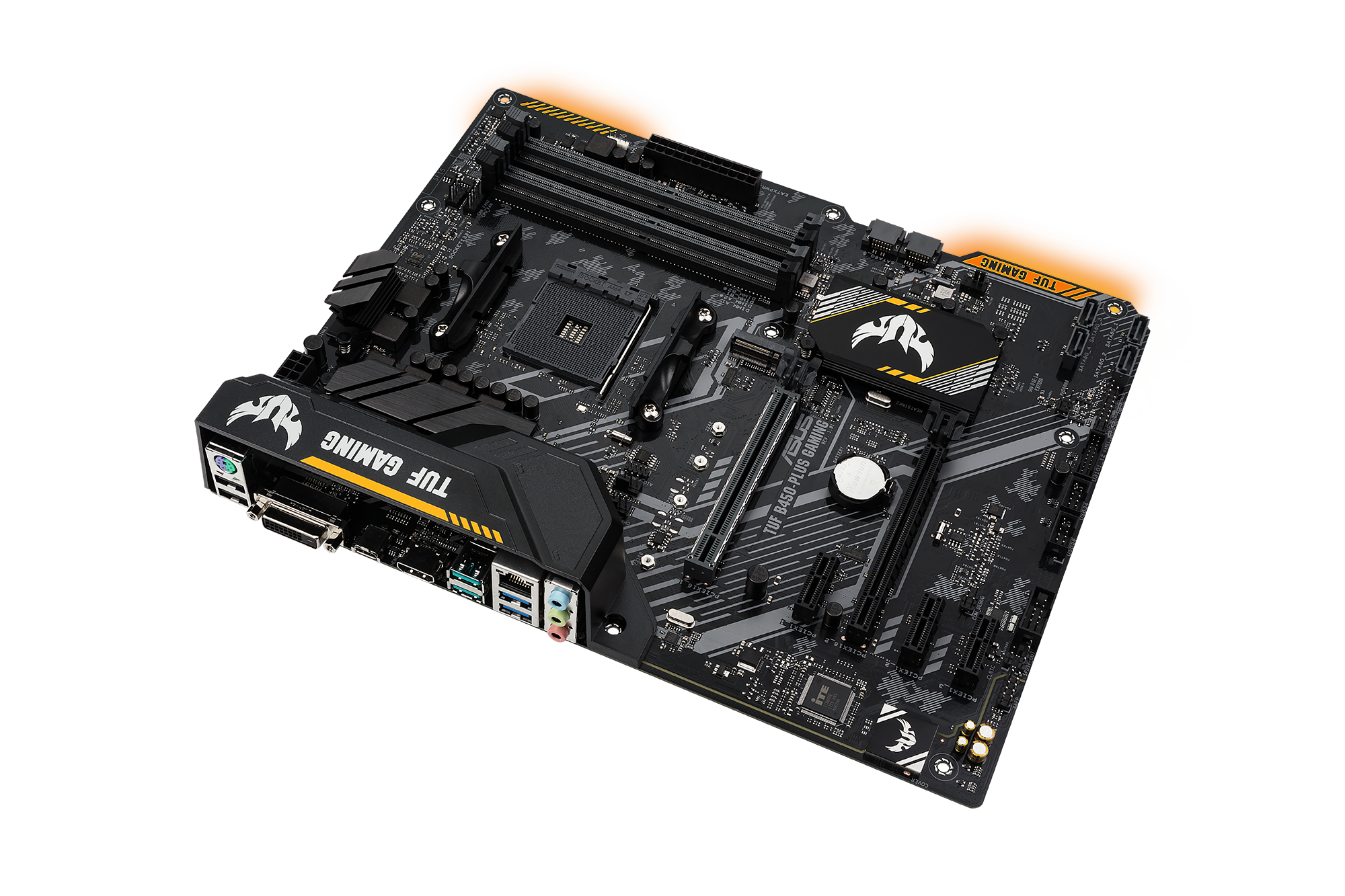 ASUS TUF Gaming B450 Plus Mainboard Schwarz