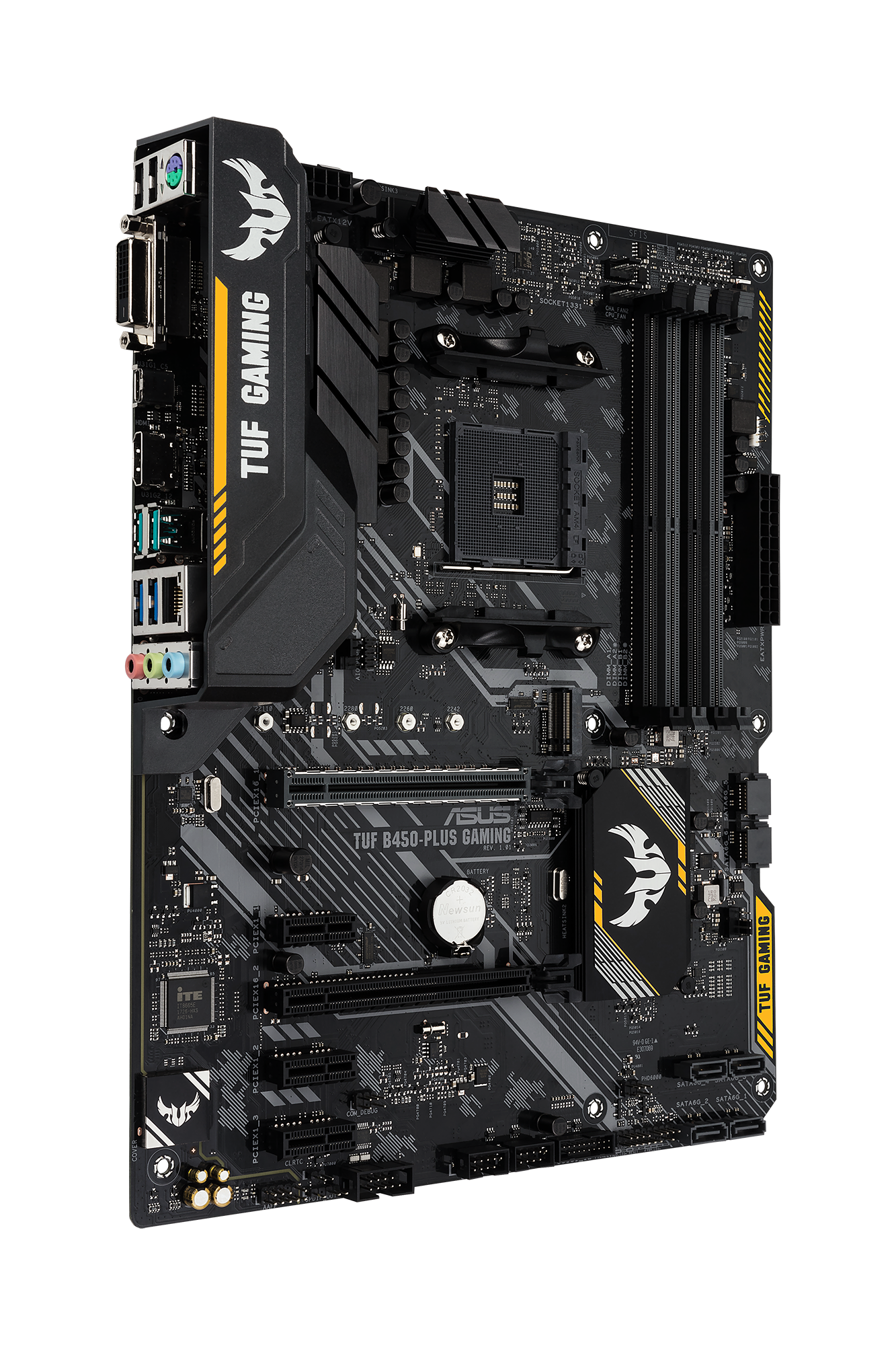 ASUS TUF Gaming B450 Plus Mainboard Schwarz