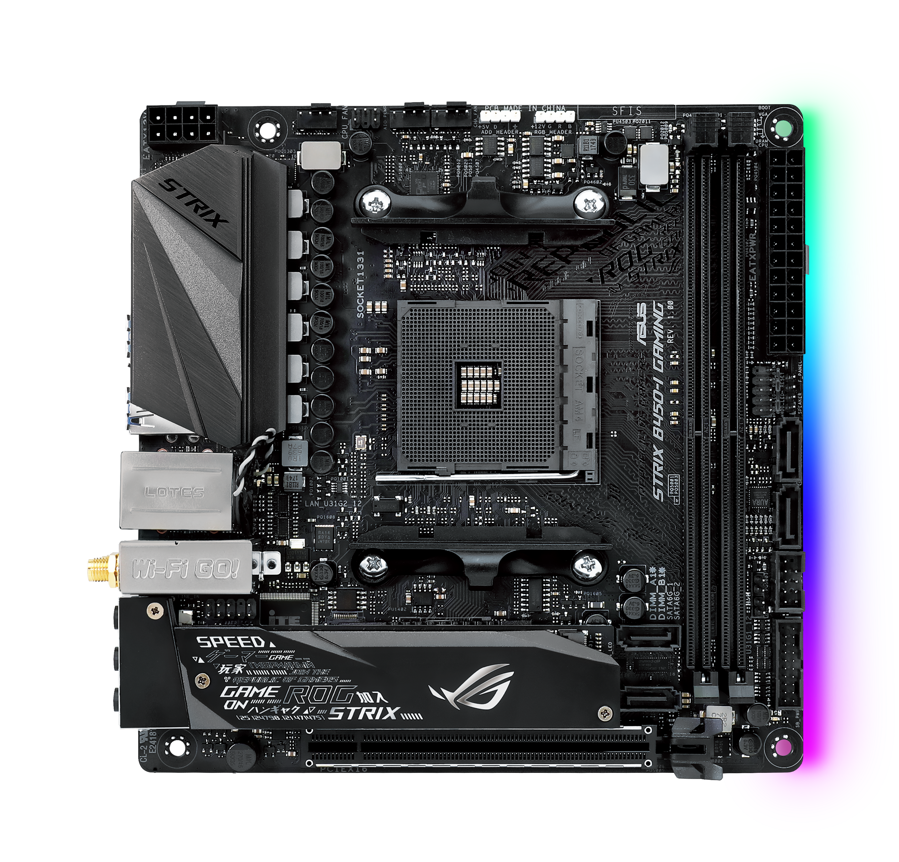 ASUS ROG STRIX B450-I Gaming Mainboard