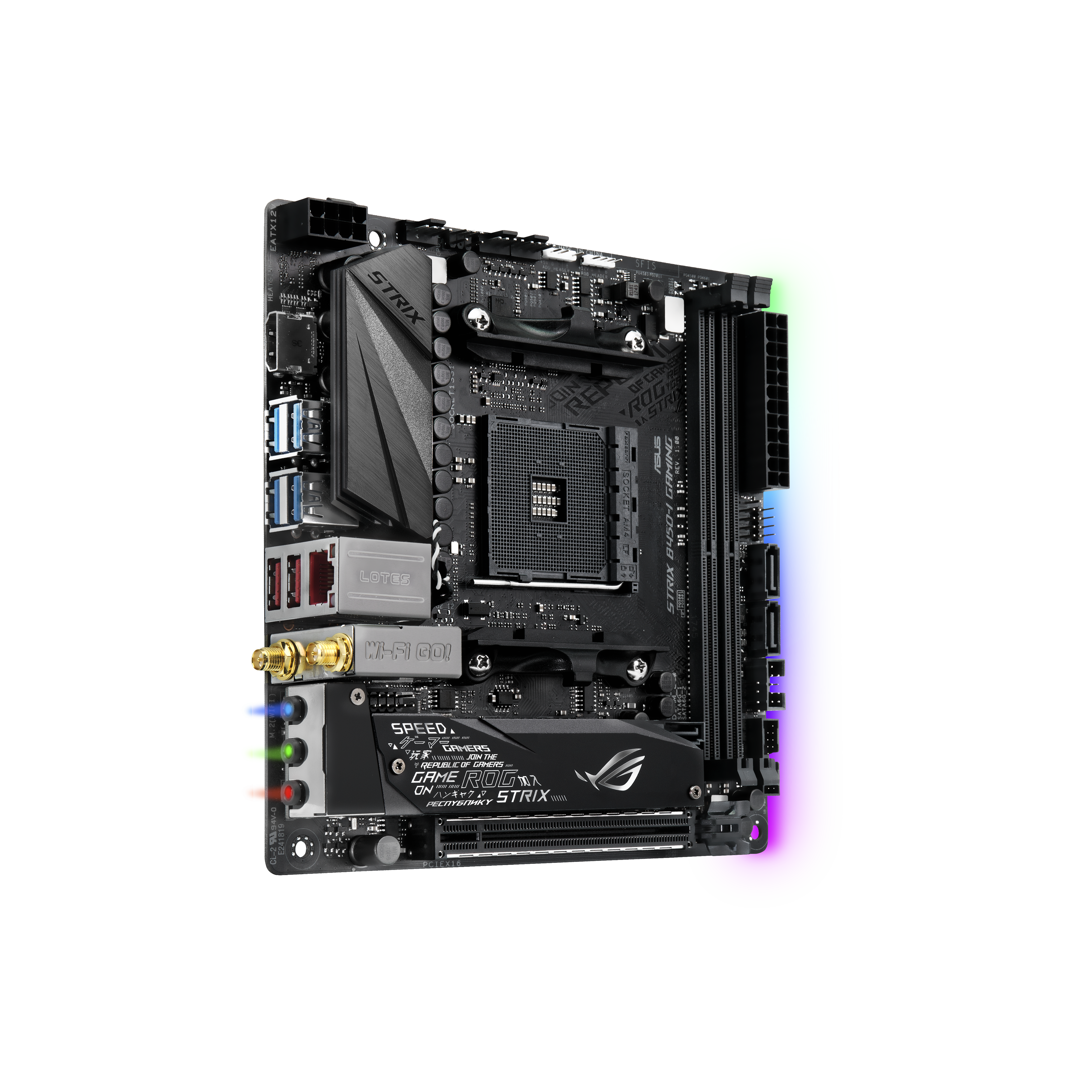 ASUS ROG STRIX B450-I Gaming Mainboard