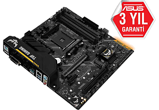 ASUS Tuf B450-Plus Gamıng Amd B450 Soket Am4 Ddr4 3200 Hdmı Dvı M2 Usb3.1 Aura Rgb Atx Anakart