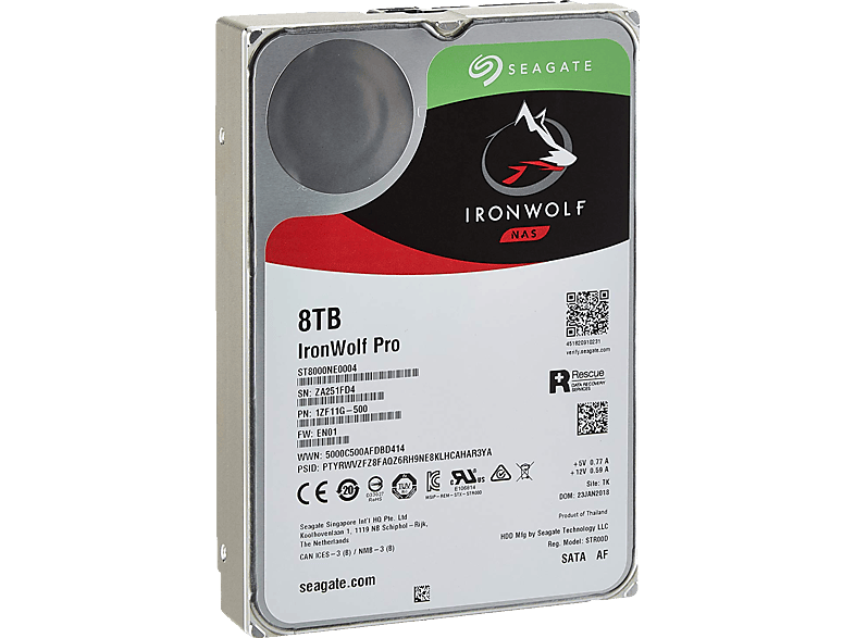 Seagate Ironwolf Pro Nas Helium Bulk Festplatte Bulk Tb Hdd