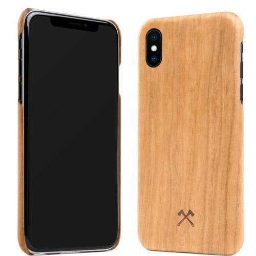 X, ECOCASE Backcover, SLIMCASE, Apple, WOODCESSORIES iPhone Kirschholz