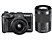 CANON EOS M6 BK M15-45 IS STM + M55-200 IS STM Aynasız Digital Kamera