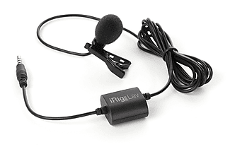 IK MULTIMEDIA iRig Mic Lav - Lavalier-Mikrofon für Mobilgeräte (Schwarz)