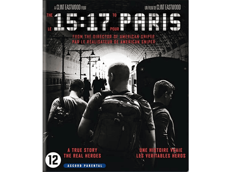 The 15h17 To Paris Blu-ray