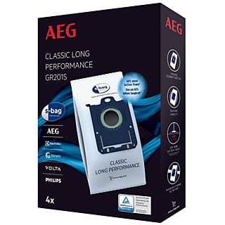 AEG Stofzuigerzakken S-Bag Classic Long Performance (GR201S)