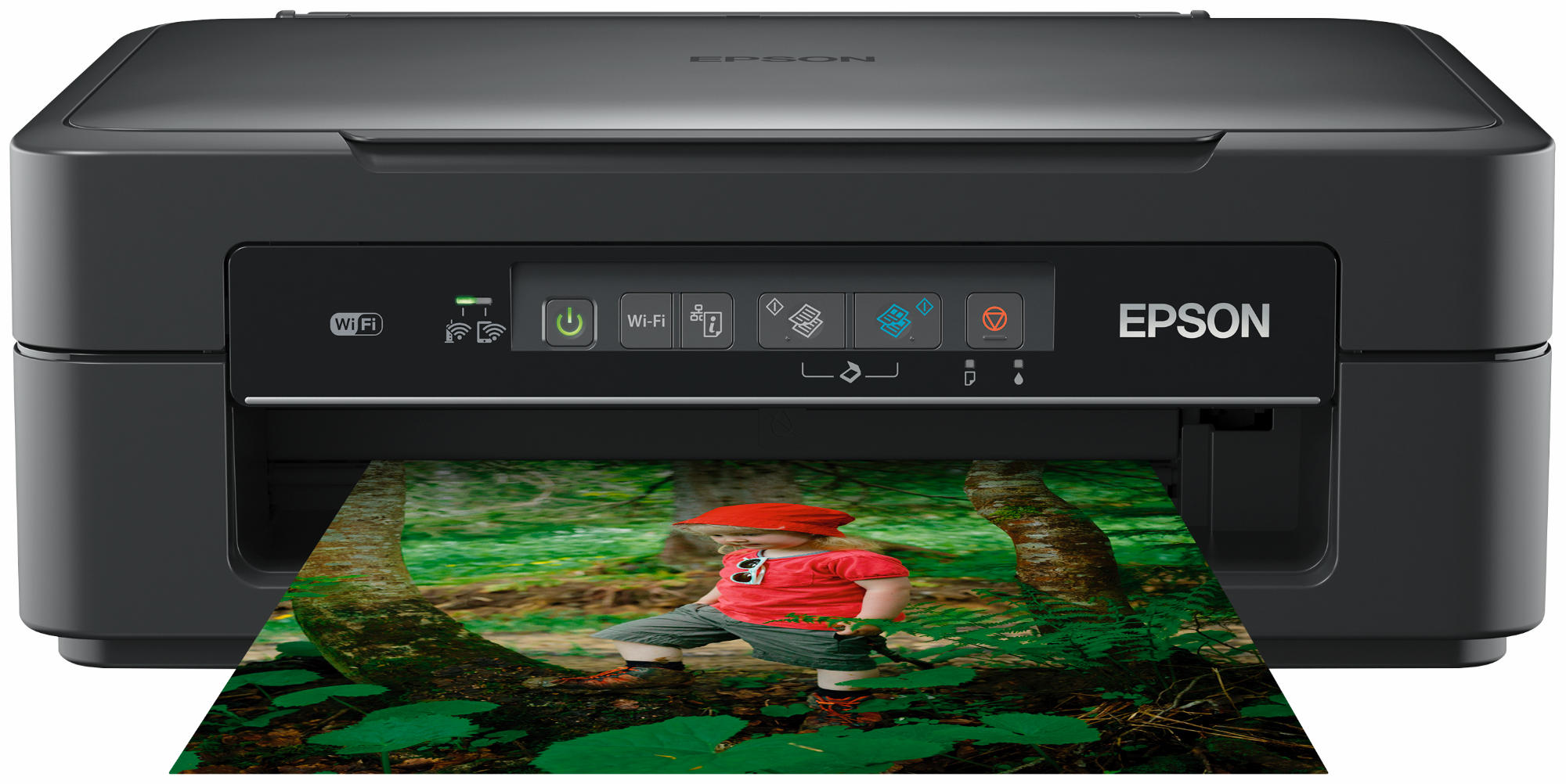 Impresora multifunción - Epson Expression Home XP-255, WiFi, WiFi Direct, Negro