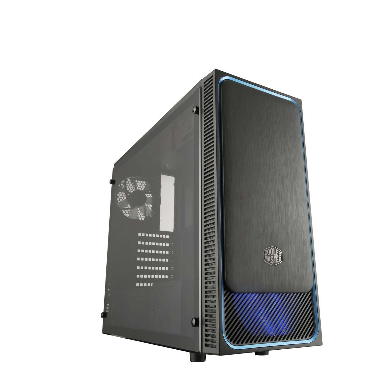 COOLER MASTER MasterBox E500L Window PC-Gehäuse, Schwarz