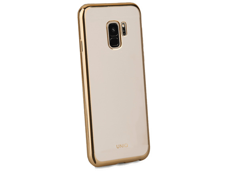 UNIQ Cover Champagne Gold Glacier Glitz Galaxy S9 Plus Goud (107376)