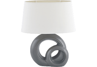 RÁBALUX 4519 TORY Asztali lámpa E27, 60W, fehér/szürke