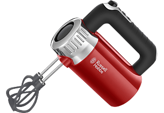 RUSSELL HOBBS Retro Ribbon - Batteur (Rouge/Noir)