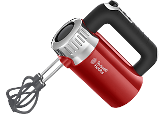 RUSSELL HOBBS Retro Ribbon – Handmixer (Rot/Schwarz)