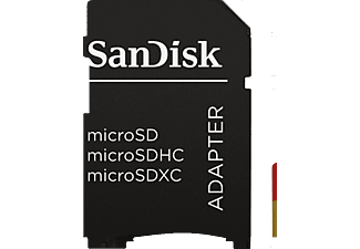 SANDISK Extreme® 160MB/S A2+AD - Micro-SDXC-Schede di memoria  (400 GB, 160 MB/s, Rosso/Oro)