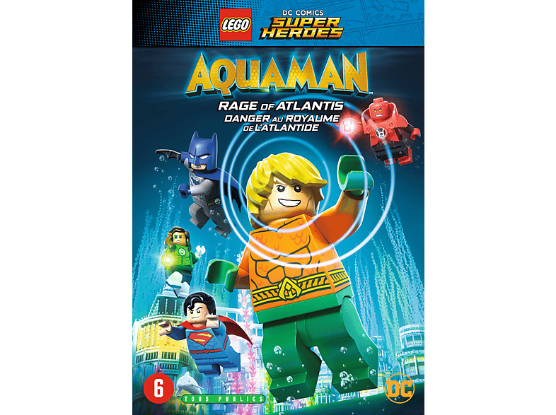 LEGO DC Super Heroes: Aquaman, Rage Of Atlantis - DVD