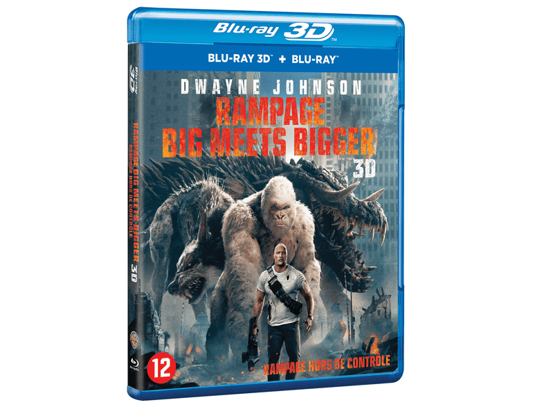 Rampage Hors De Controle 3d Blu Ray Films Blu Ray