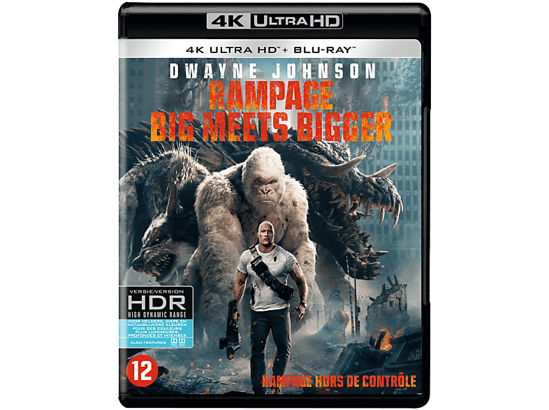 Rampage: Big Meets Bigger - 4K Blu-ray