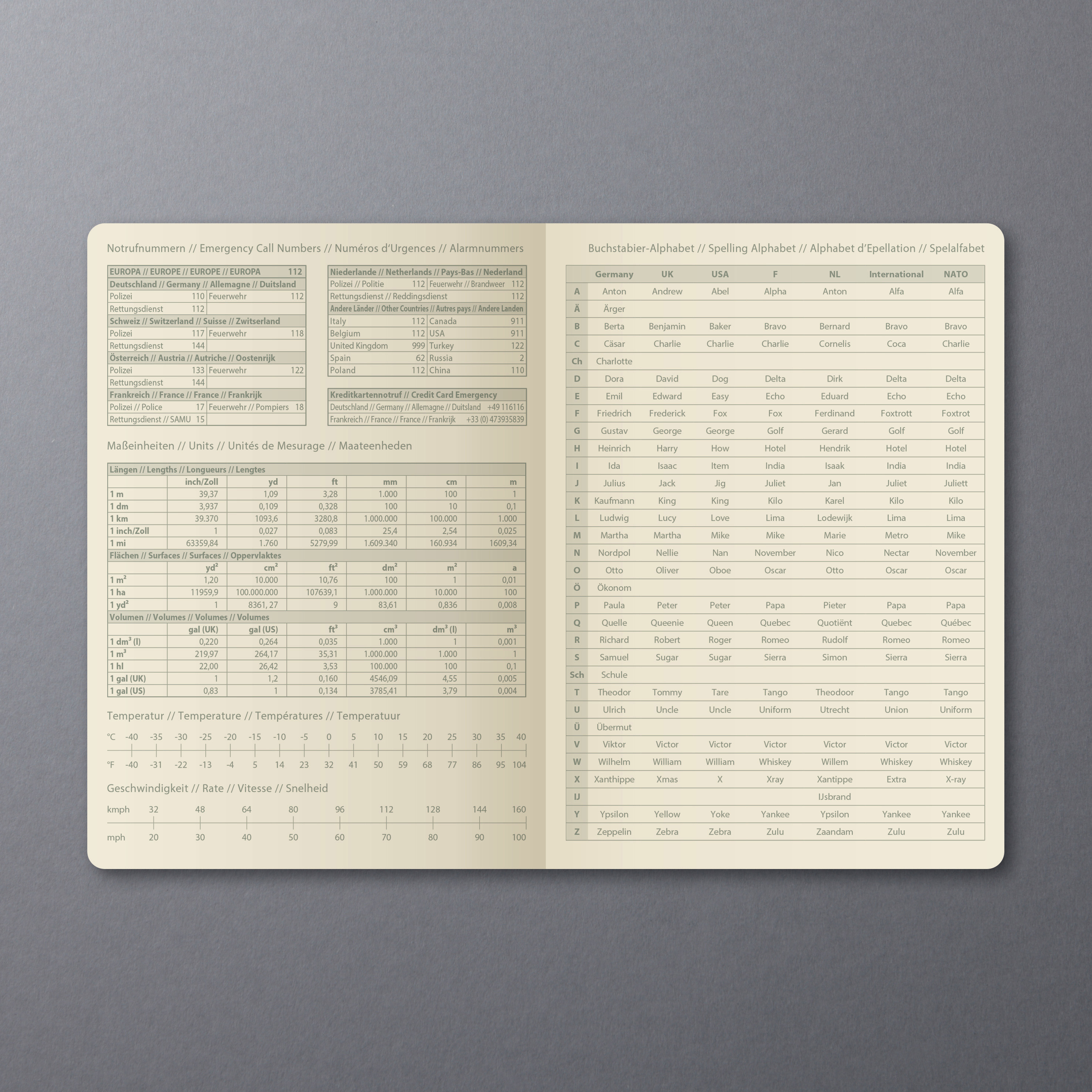 SIGEL C1920 Tageskalender Schwarz