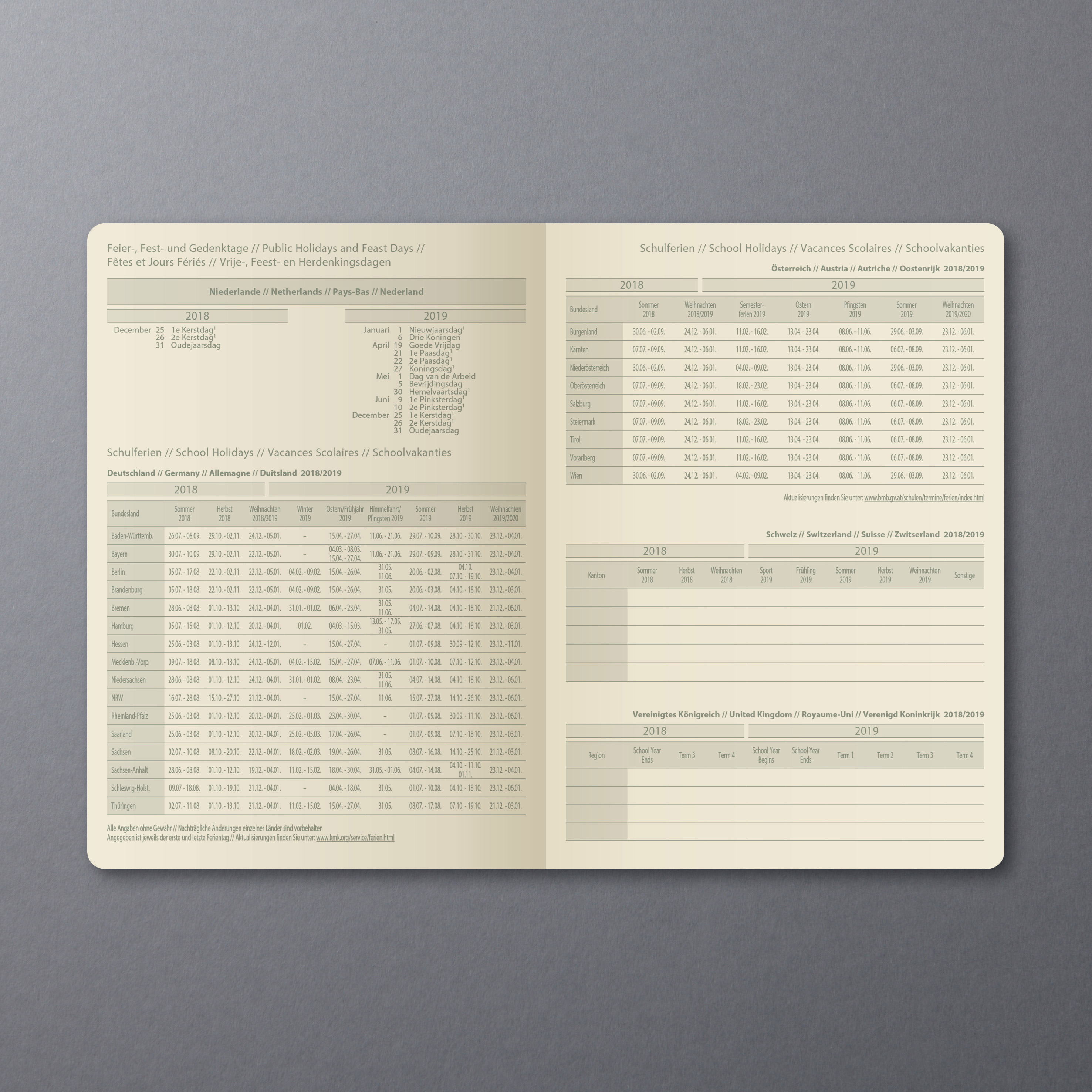 SIGEL C1901 Wochenkalender Schwarz