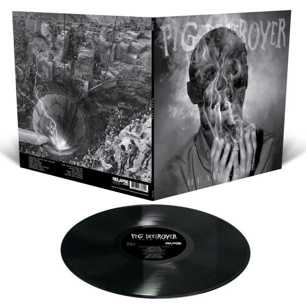 Pig Destroyer - Head Gatefold LP+MP3) (Black (Vinyl) Cage 