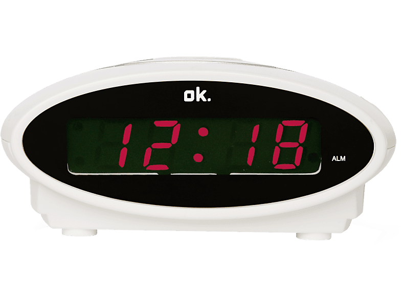 OK Digitale wekker Wit (OCR1040-W)