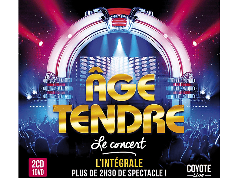 Verschillende artiesten - Âge Tendre: Le Concert et L'intégrale CD + DVD