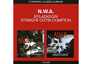 N.W.A. - Efil4zaggin/Straight Outta Compto (CD)