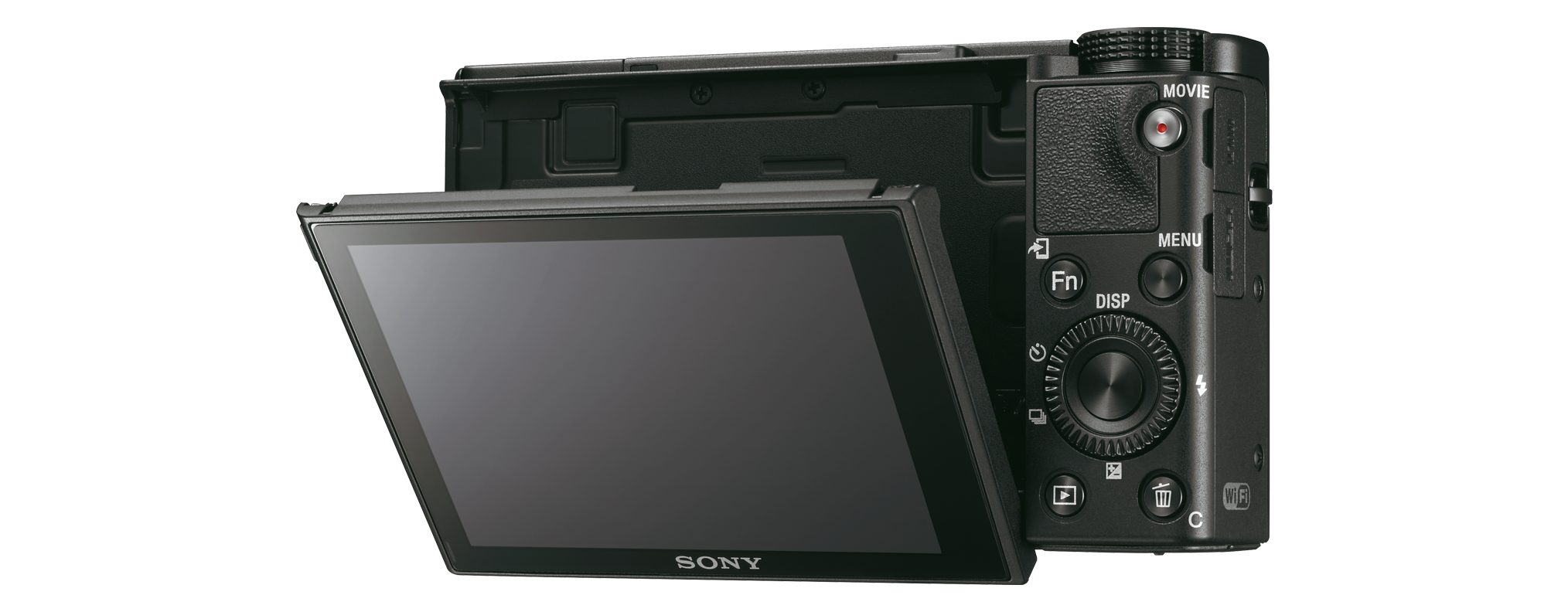 Cyber-shot 2.9x opt. Schwarz, VA Zeiss , NFC Zoom, Fine/TFT-LCD, WLAN SONY Digitalkamera Xtra DSC-RX100