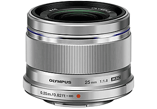 OLYMPUS 25mm 1.8 M.Zuiko Lens Gümüş