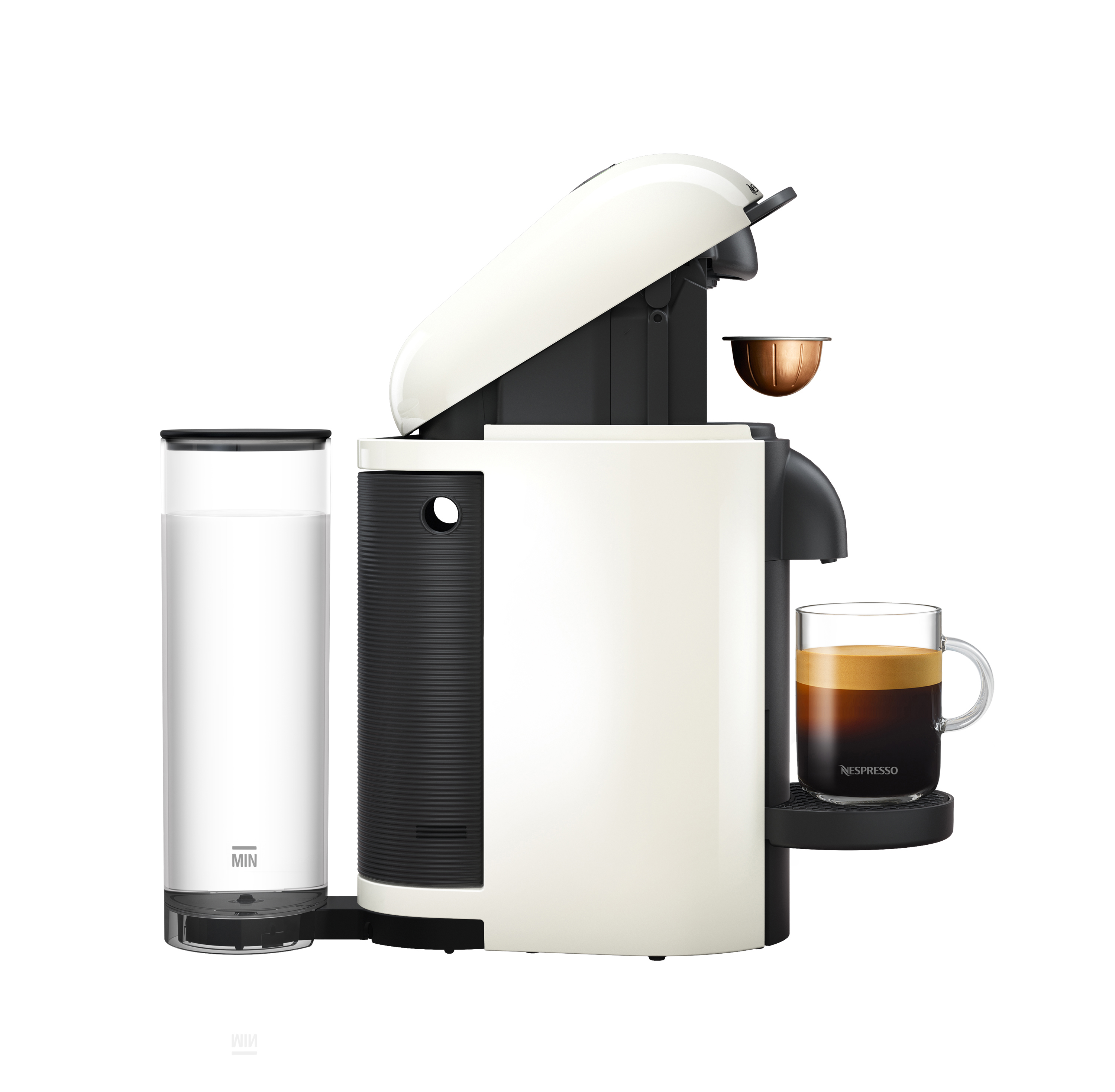 KRUPS XN9031 Nespresso Vertuo Plus Kapselmaschine Weiß